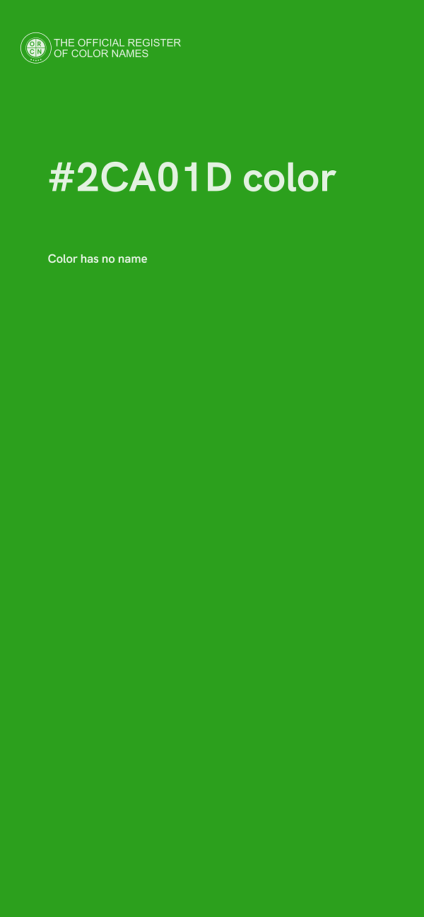 #2CA01D color image