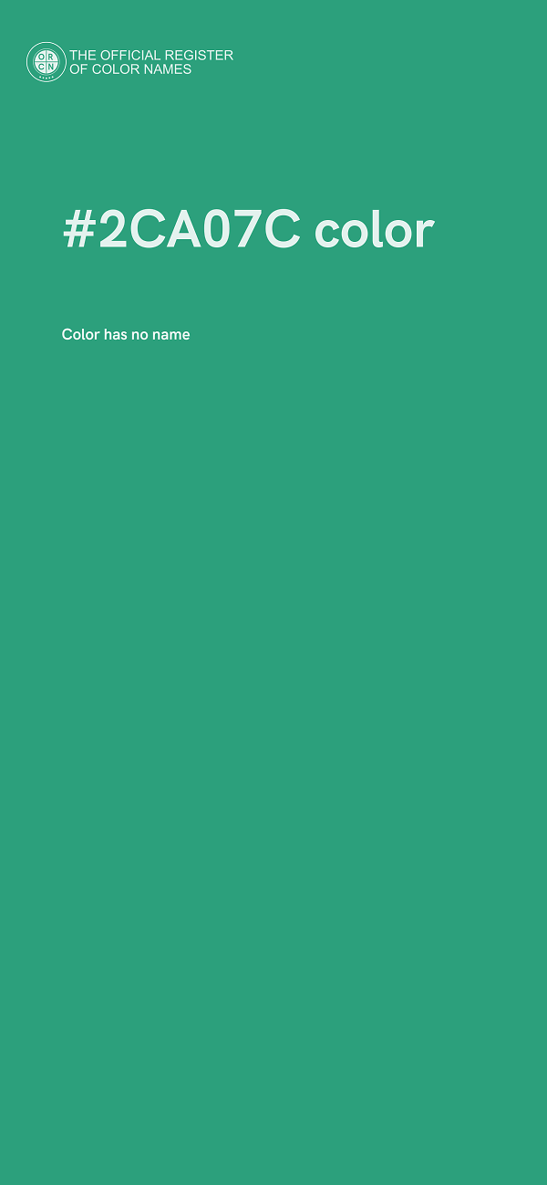 #2CA07C color image