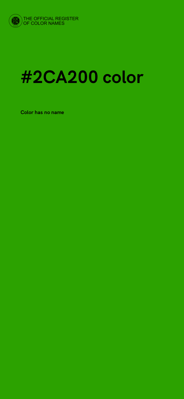 #2CA200 color image
