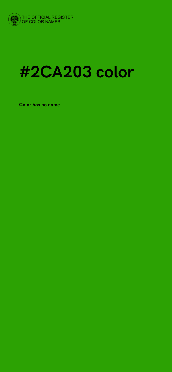 #2CA203 color image