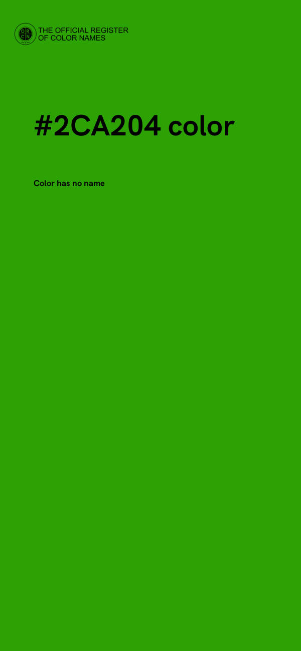 #2CA204 color image