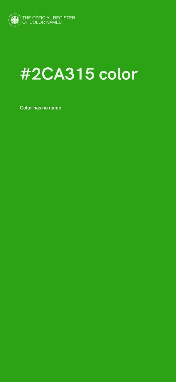 #2CA315 color image