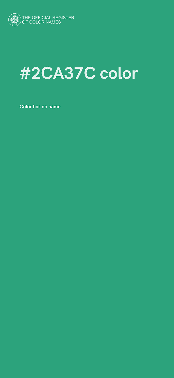 #2CA37C color image