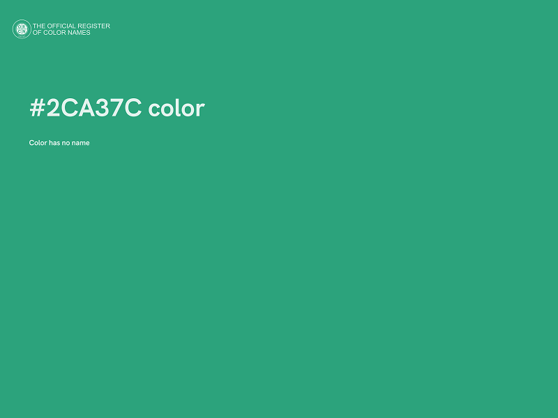 #2CA37C color image