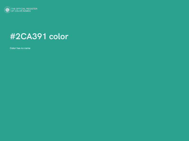 #2CA391 color image