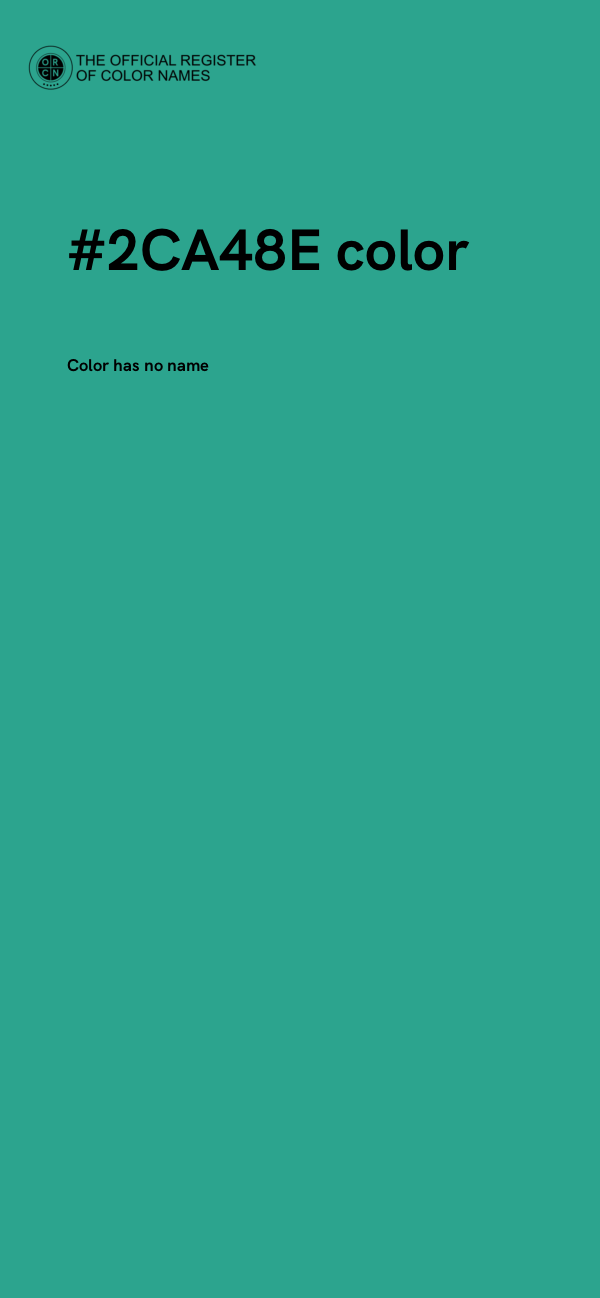 #2CA48E color image