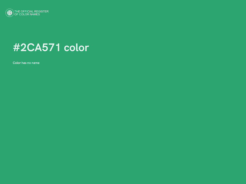#2CA571 color image