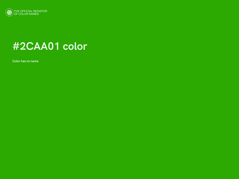 #2CAA01 color image