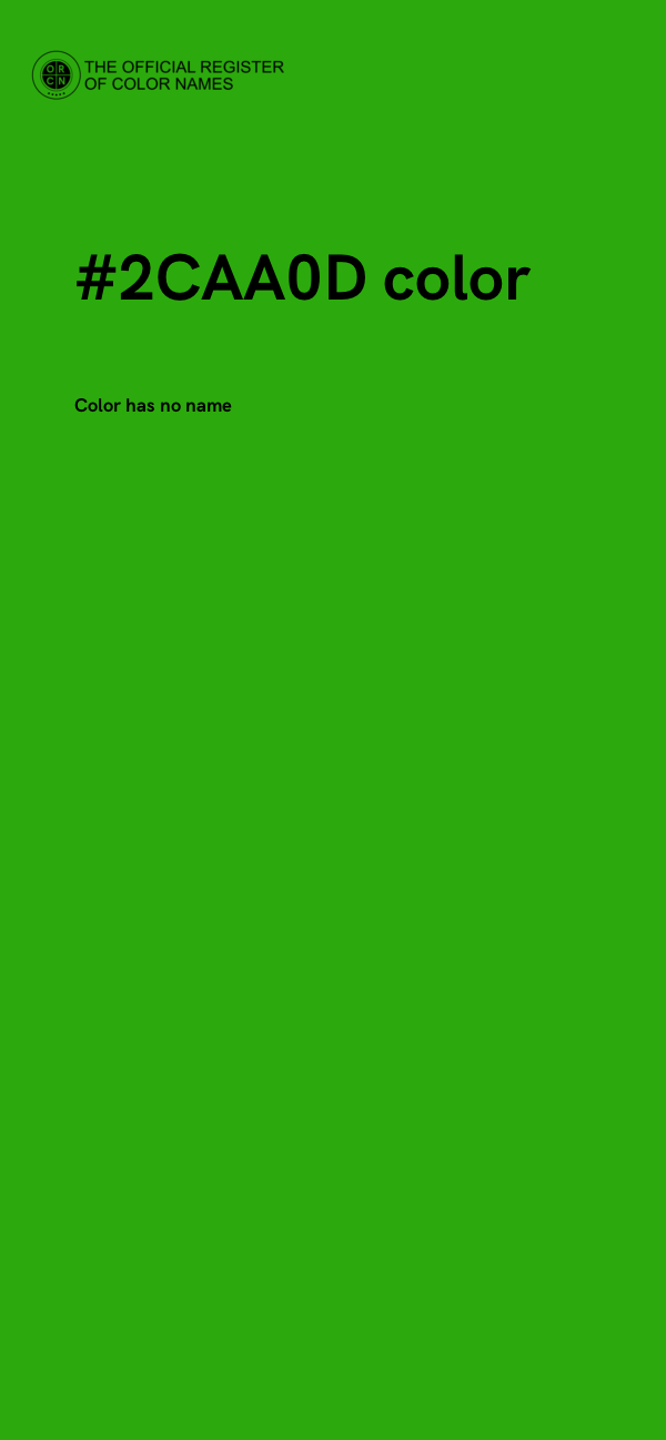 #2CAA0D color image