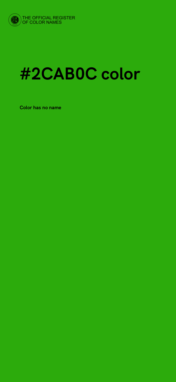 #2CAB0C color image