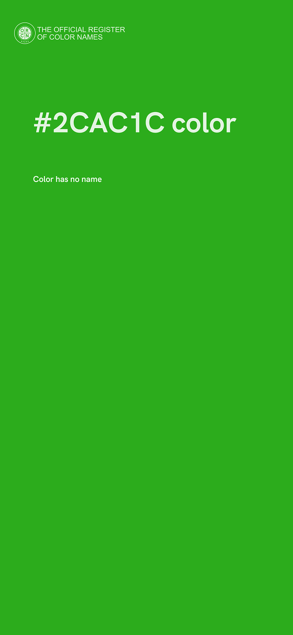 #2CAC1C color image