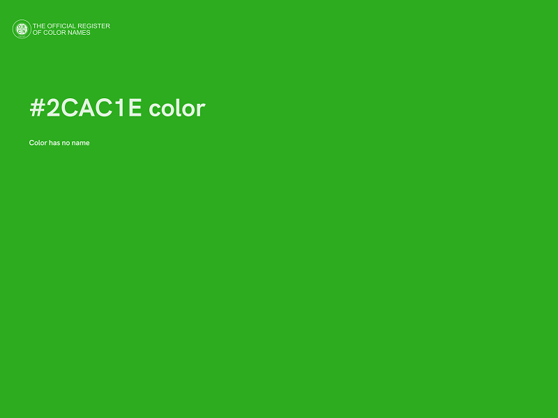#2CAC1E color image
