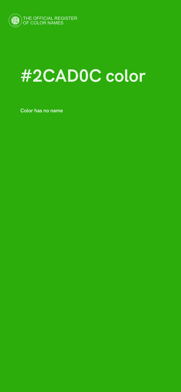 #2CAD0C color image