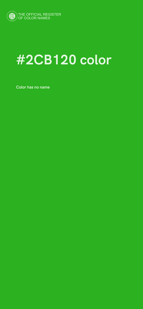 #2CB120 color image