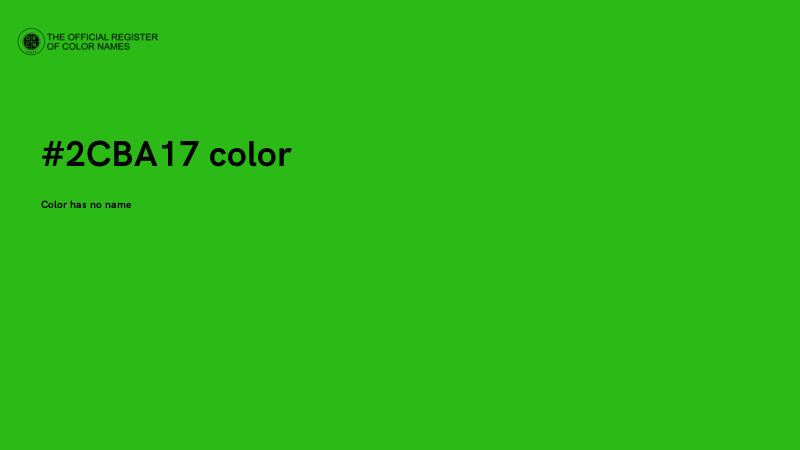 #2CBA17 color image