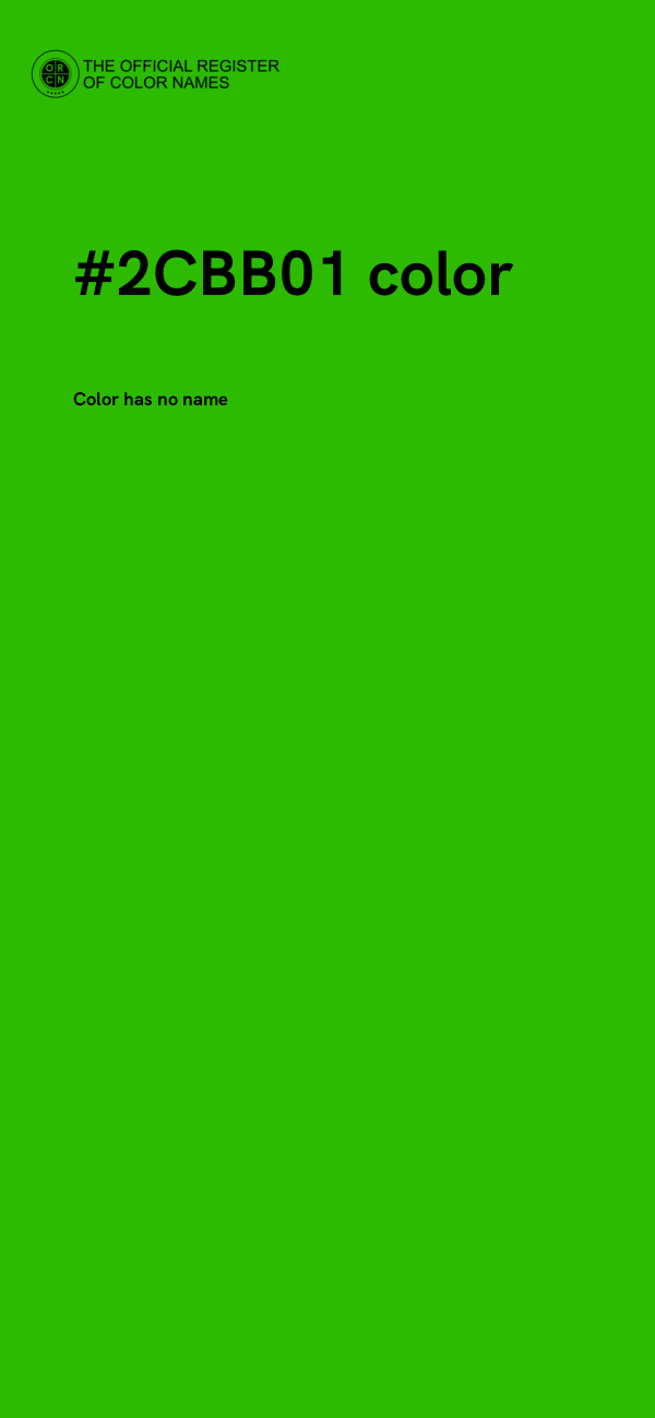 #2CBB01 color image