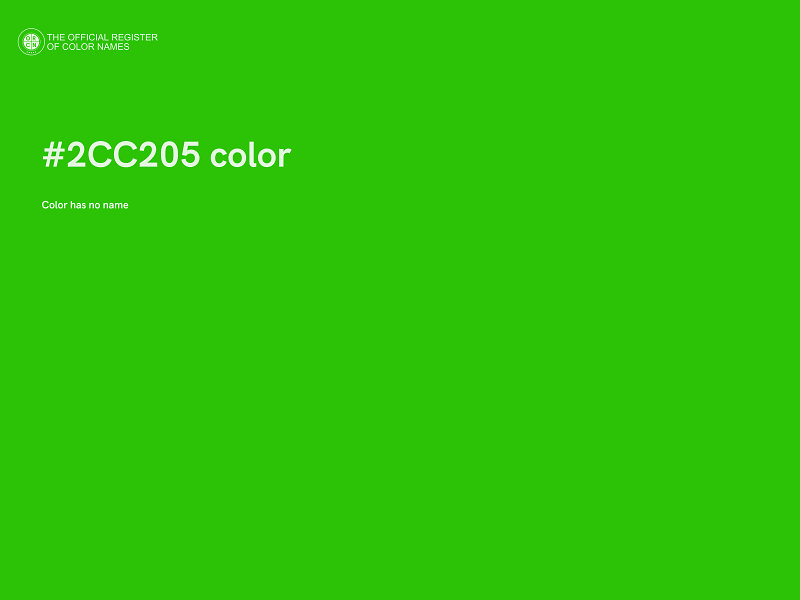 #2CC205 color image