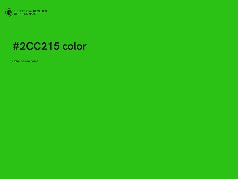 #2CC215 color image