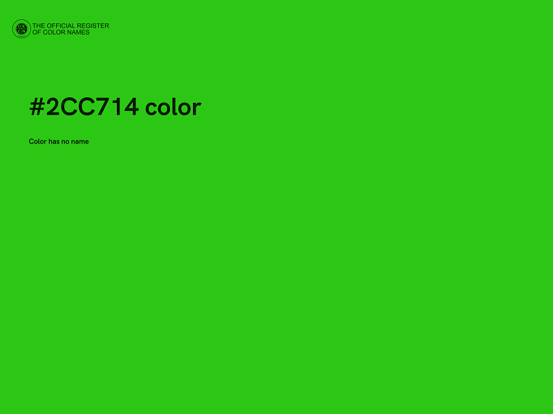 #2CC714 color image