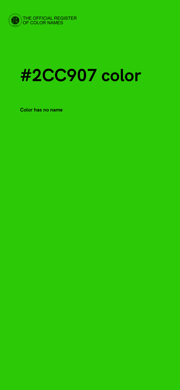 #2CC907 color image