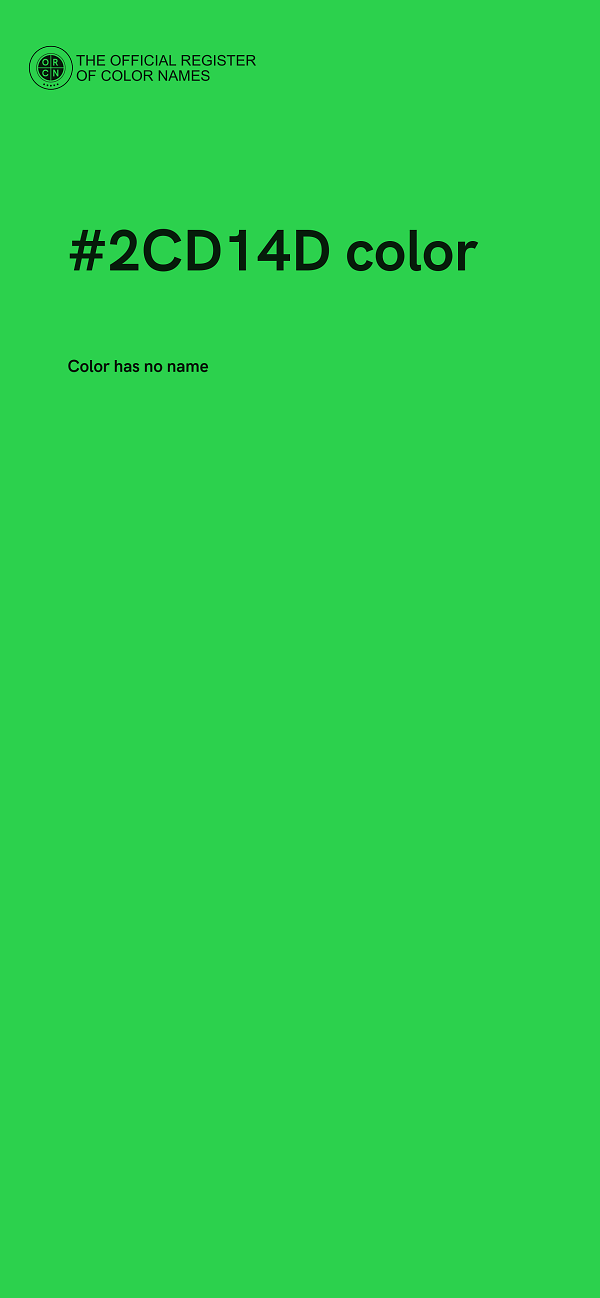 #2CD14D color image