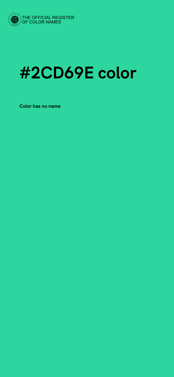 #2CD69E color image