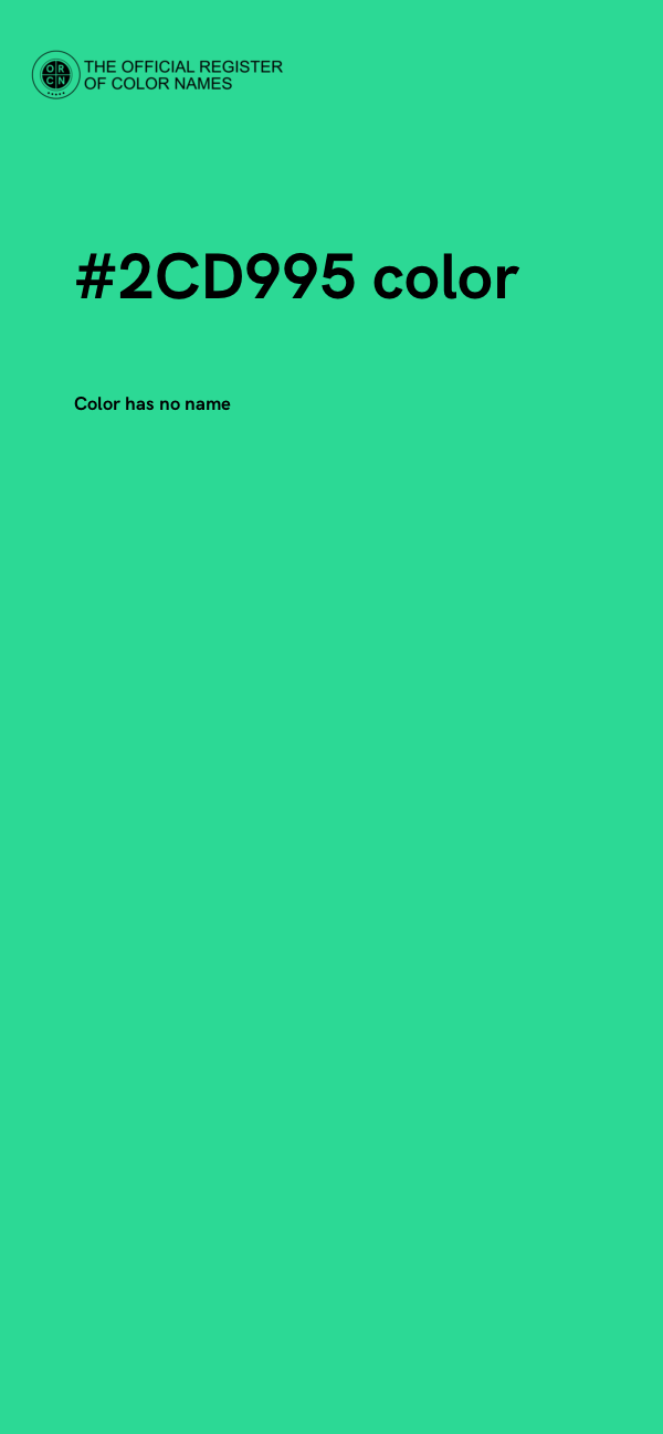 #2CD995 color image