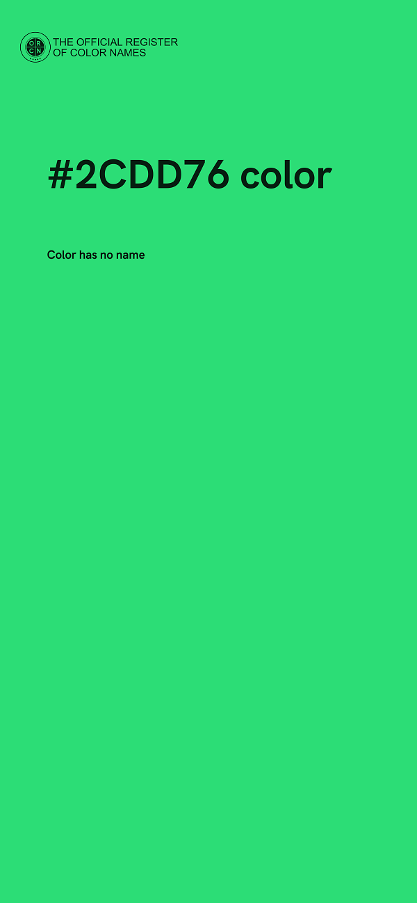 #2CDD76 color image