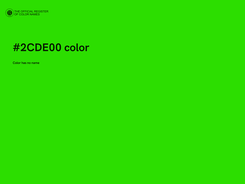 #2CDE00 color image