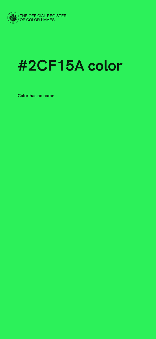 #2CF15A color image