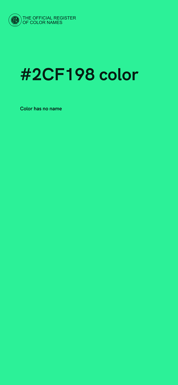 #2CF198 color image