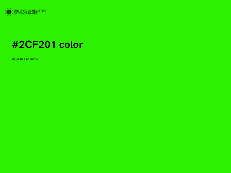 #2CF201 color image