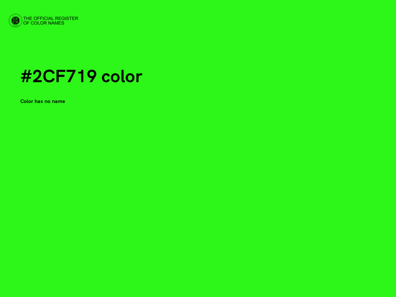 #2CF719 color image