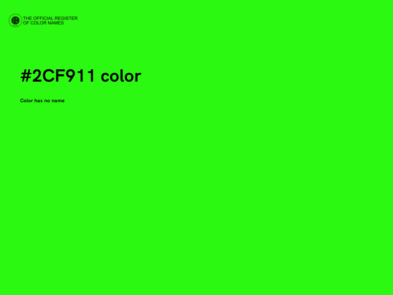 #2CF911 color image