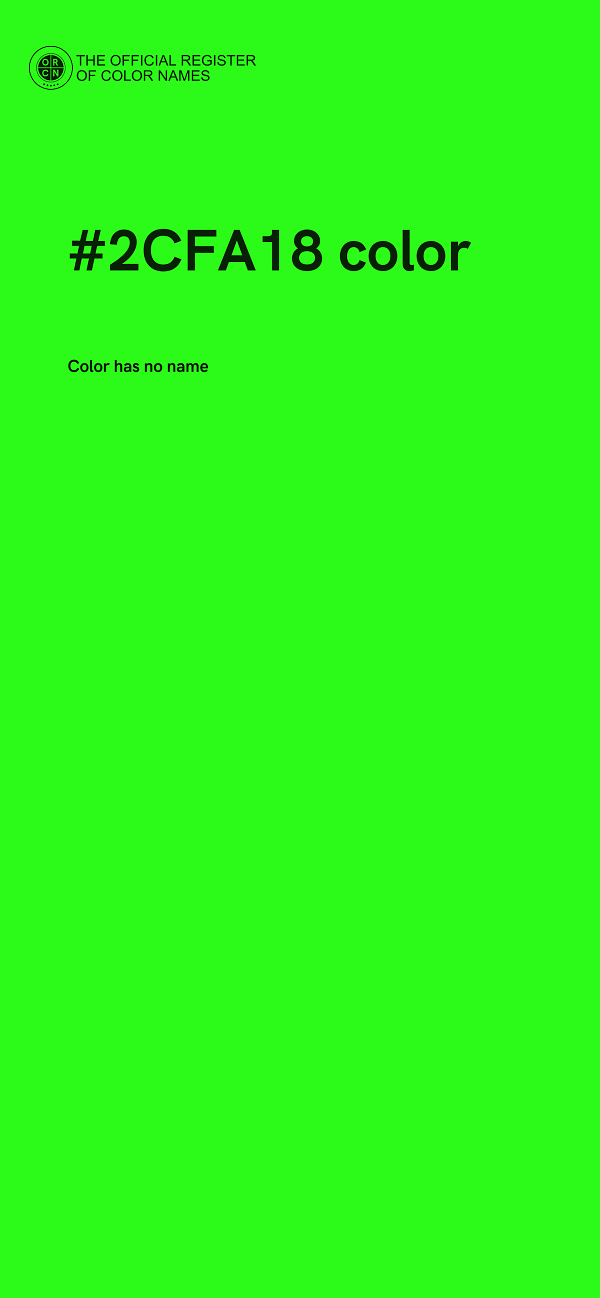 #2CFA18 color image