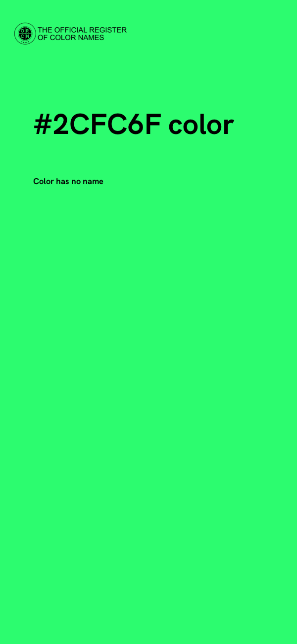 #2CFC6F color image