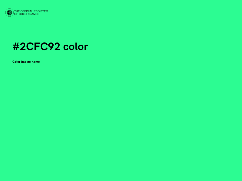 #2CFC92 color image