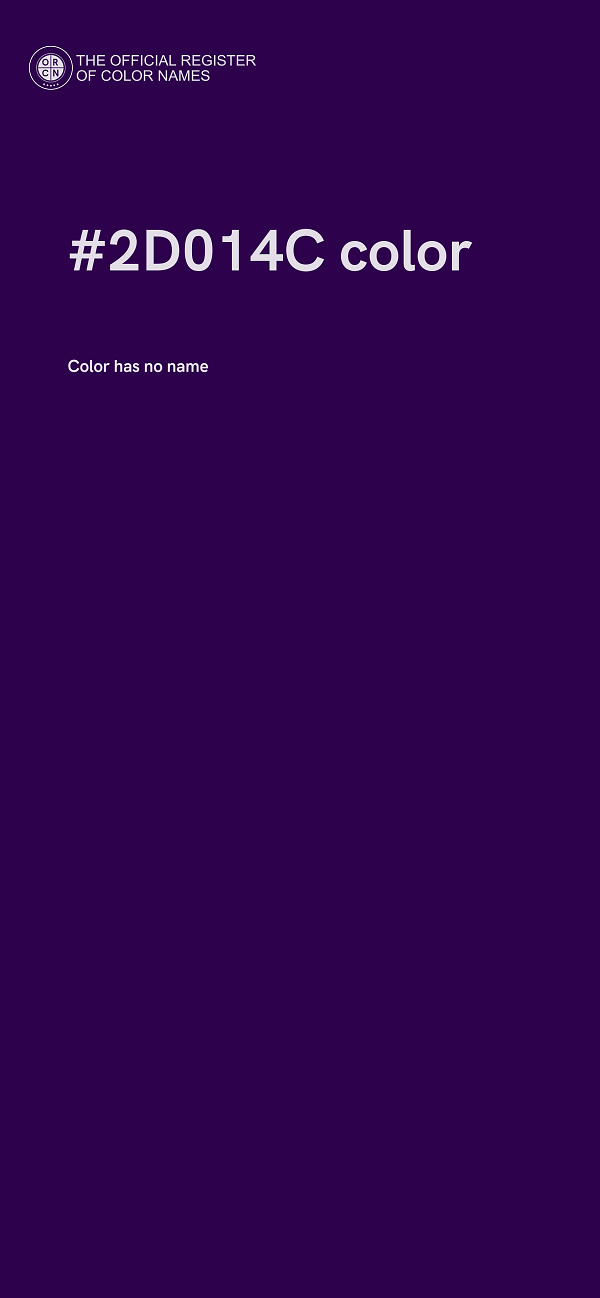 #2D014C color image