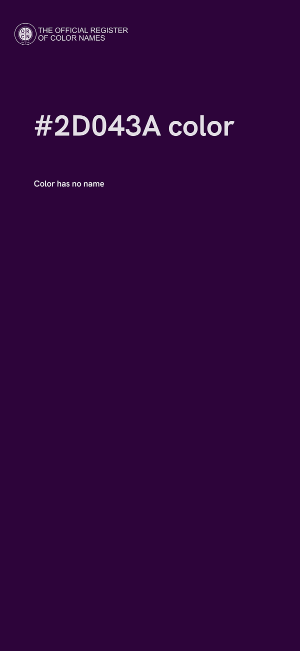 #2D043A color image