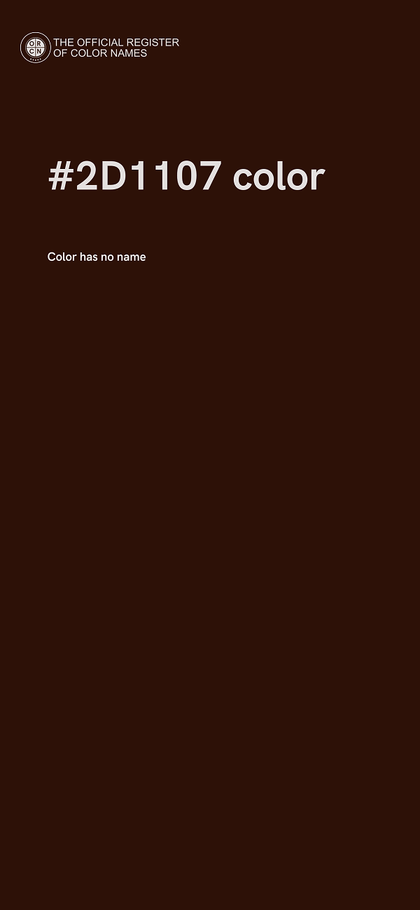 #2D1107 color image