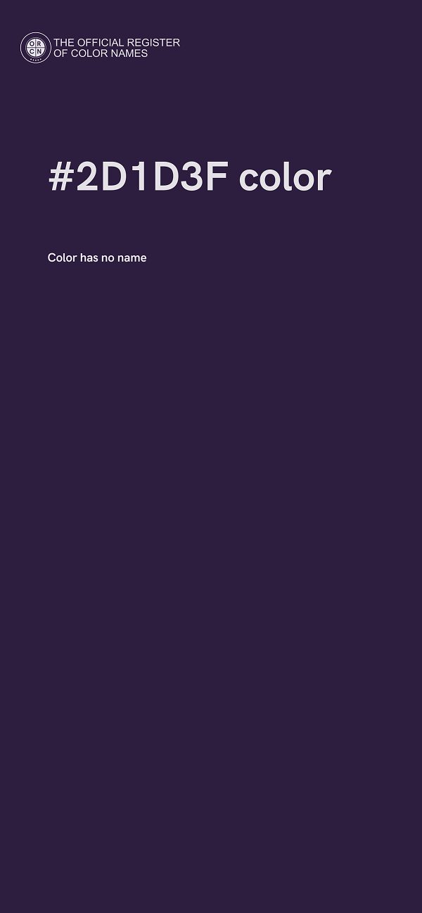 #2D1D3F color image