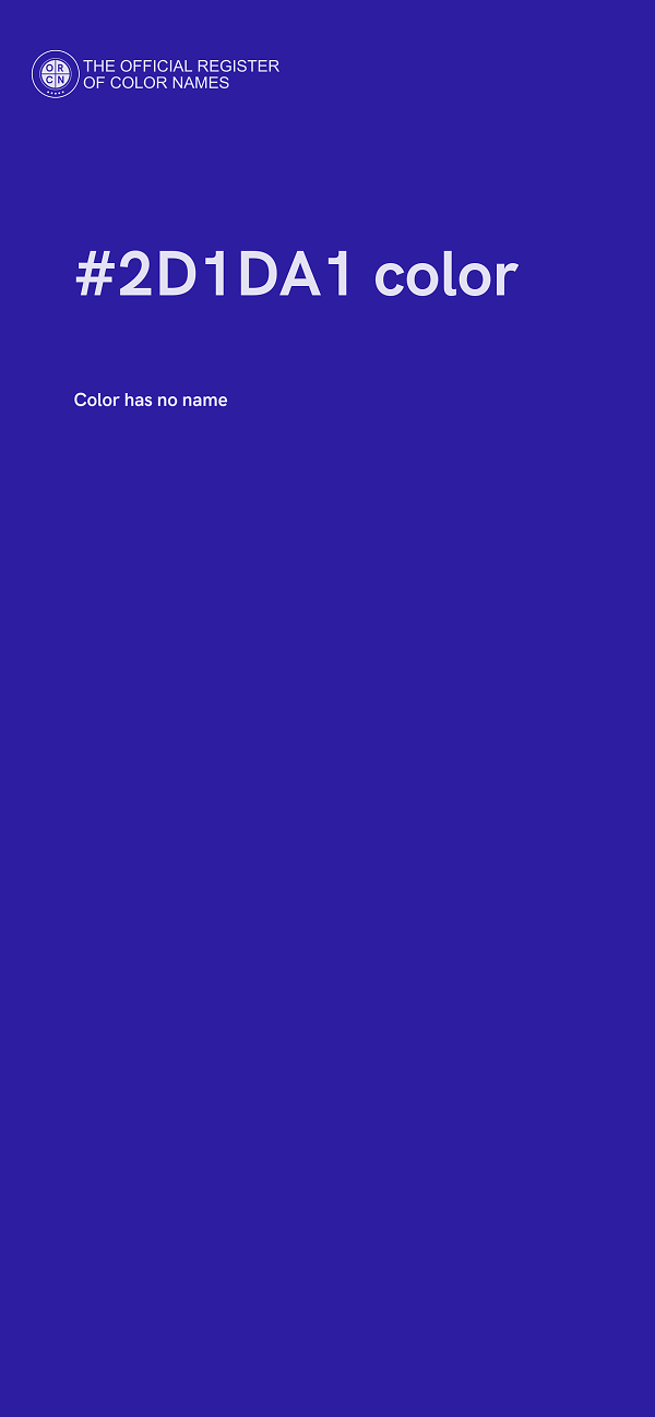 #2D1DA1 color image