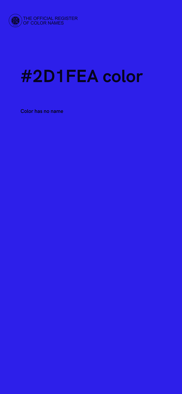 #2D1FEA color image