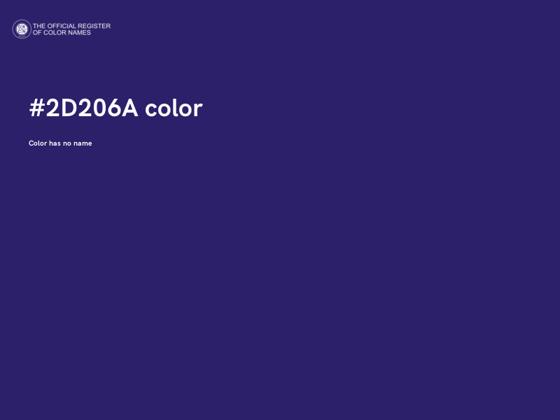 #2D206A color image
