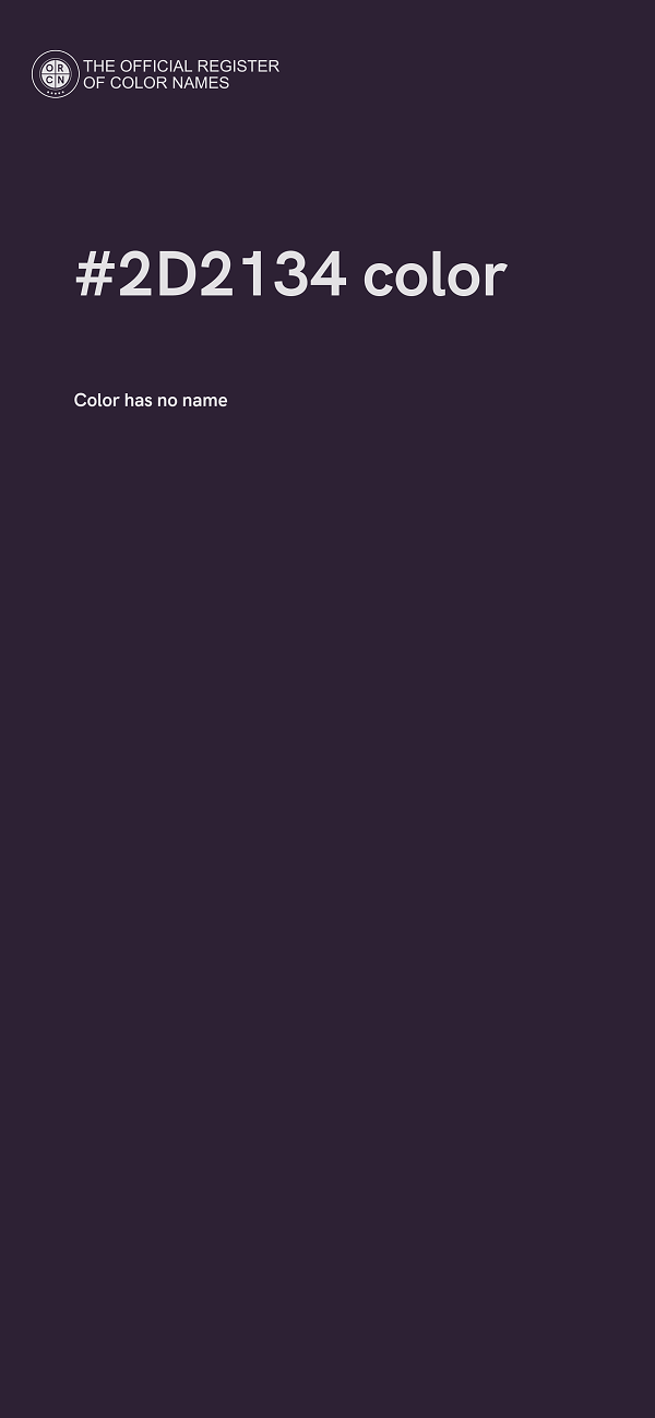 #2D2134 color image