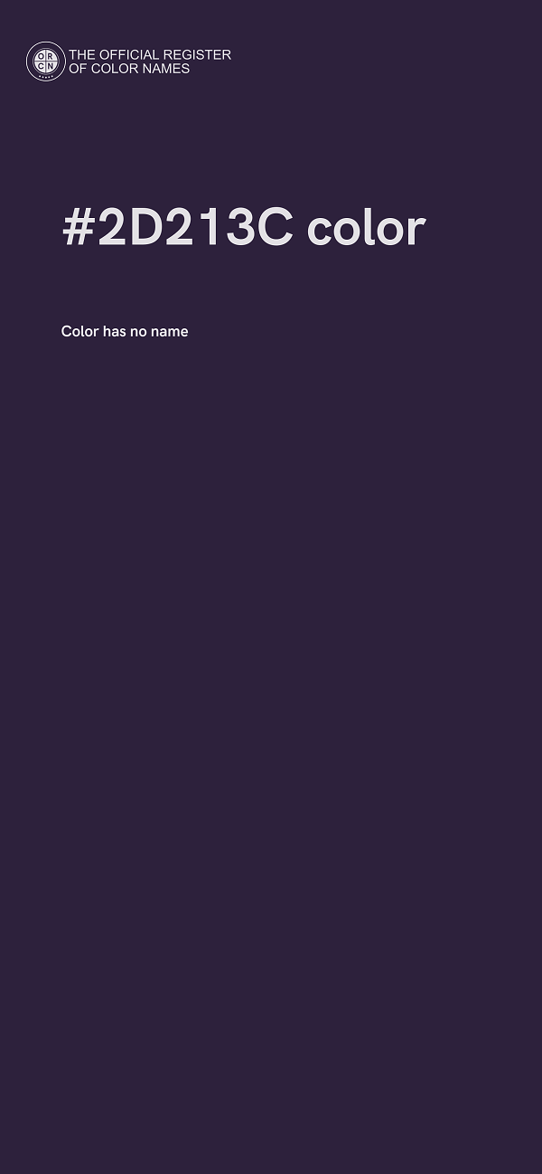 #2D213C color image