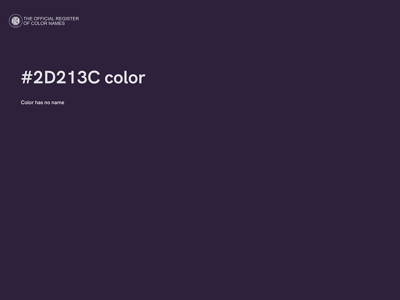#2D213C color image