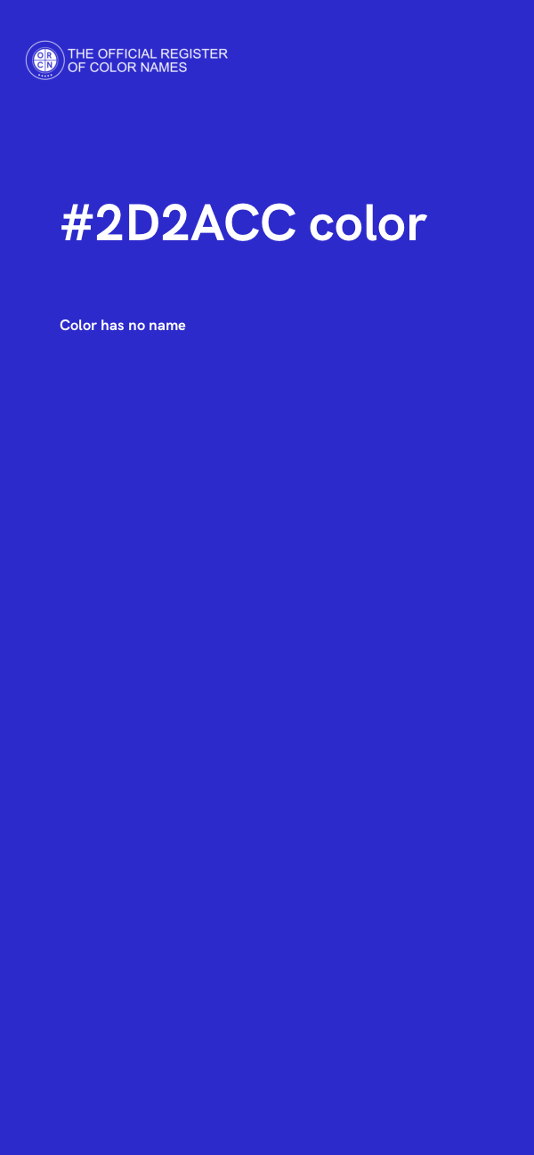 #2D2ACC color image