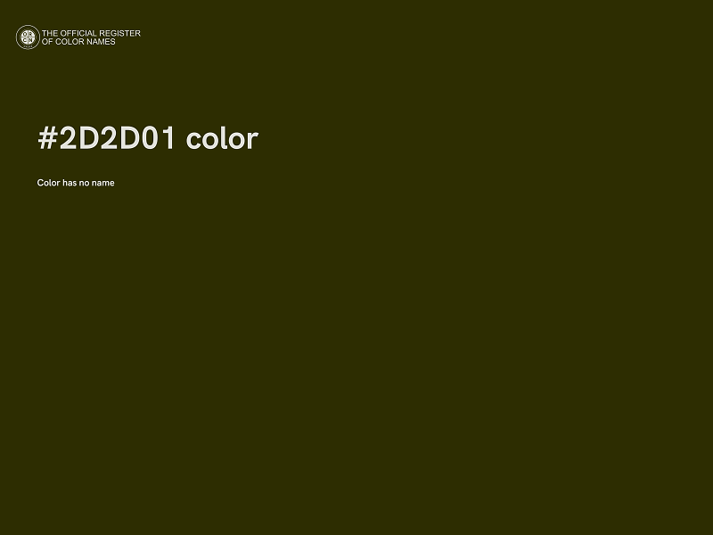 #2D2D01 color image