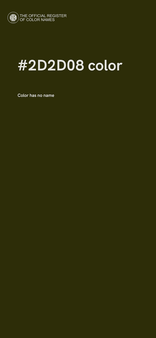 #2D2D08 color image